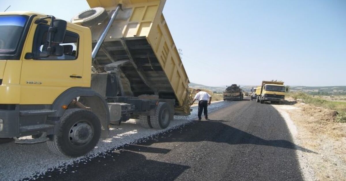 Bafra Osb Yolu Asfaltlandı