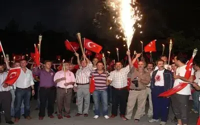 Bafra'da Zafer Yürüyüşü Ve Konser Coşkusu