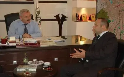Tff 1. Lig Samsunspor Kulüp Başkanı Sezgin Gümüş, Gazi Belediye Başkanı Süleyman Kaldırım Ve İlkadım Belediye Başkanı Erdoğan Tok'u Ziyaret Etti