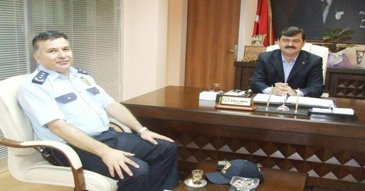 Bafra Emniyet Müdürü Özkan'dan Başkan Neiş'e Ziyaret