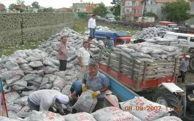 Bafra'da 3 Bin Aileye Kömür Yardımı