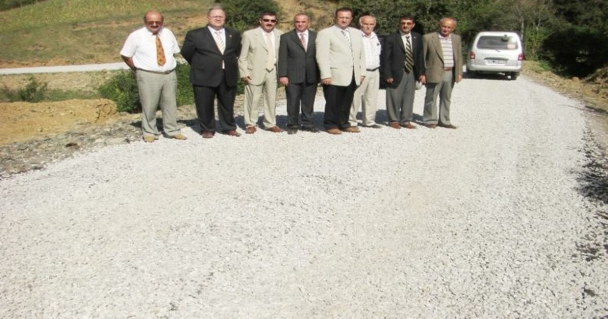 Bafra'da Kırsal Köyler İlk Defa Asfalt Yola Kavuştu
