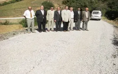 Bafra'da Kırsal Köyler İlk Defa Asfalt Yola Kavuştu
