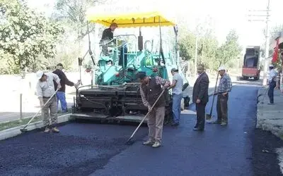 Bafra'da Asfaltlama Çalışması