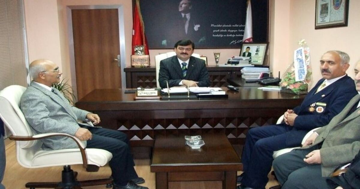 Sam-şad Ve Gaziler Derneği'nden Başkan Neiş'e Ziyaret
