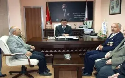 Sam-şad Ve Gaziler Derneği'nden Başkan Neiş'e Ziyaret