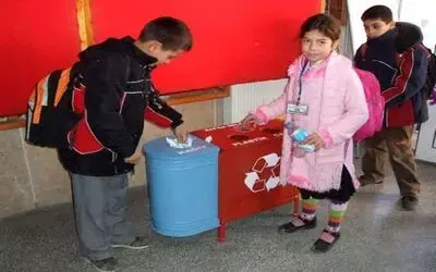 Bafra'da Geri Dönüşüm Projesi Bafra Katı Atık Kazanma Projesi, Pilot Okul Seçilen Okullarda Uygulamaya Başlandı