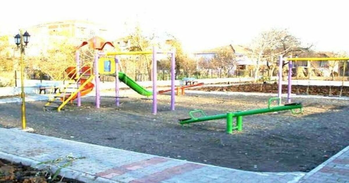Bafra'da Park Ve Kaldırım Çalışmaları