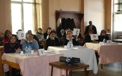 Samsun'da Kadın Çiftçiler Yarıştı Kadın Çiftçilerin, Sosyal Etkinliklerde Bulunması Ve Kendilerine Olan Güvenlerini Geliştirmek Ve Girişimci Ruhunu Aşılamak İçin Düzenlenen Yarışmayı Bafralı Çiftçiler Kazandı