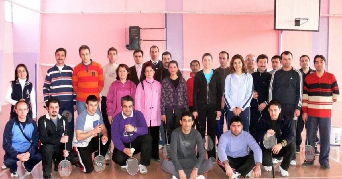 Bafra'da Badminton Antrenörlük Kursu