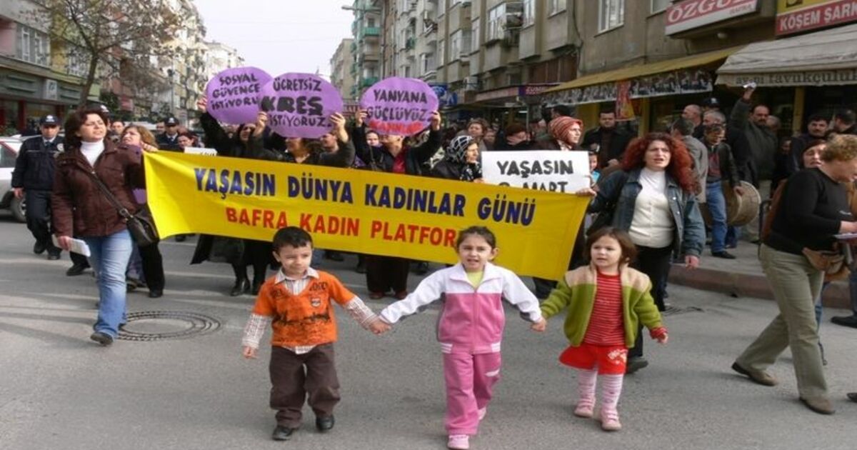 8 Mart Dünya Kadınlar Günü Yürüyüşü