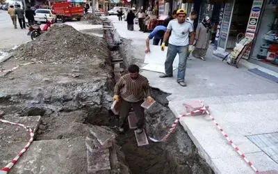 Bafra'da Elektrik Hatları Yeraltına Alınıyor