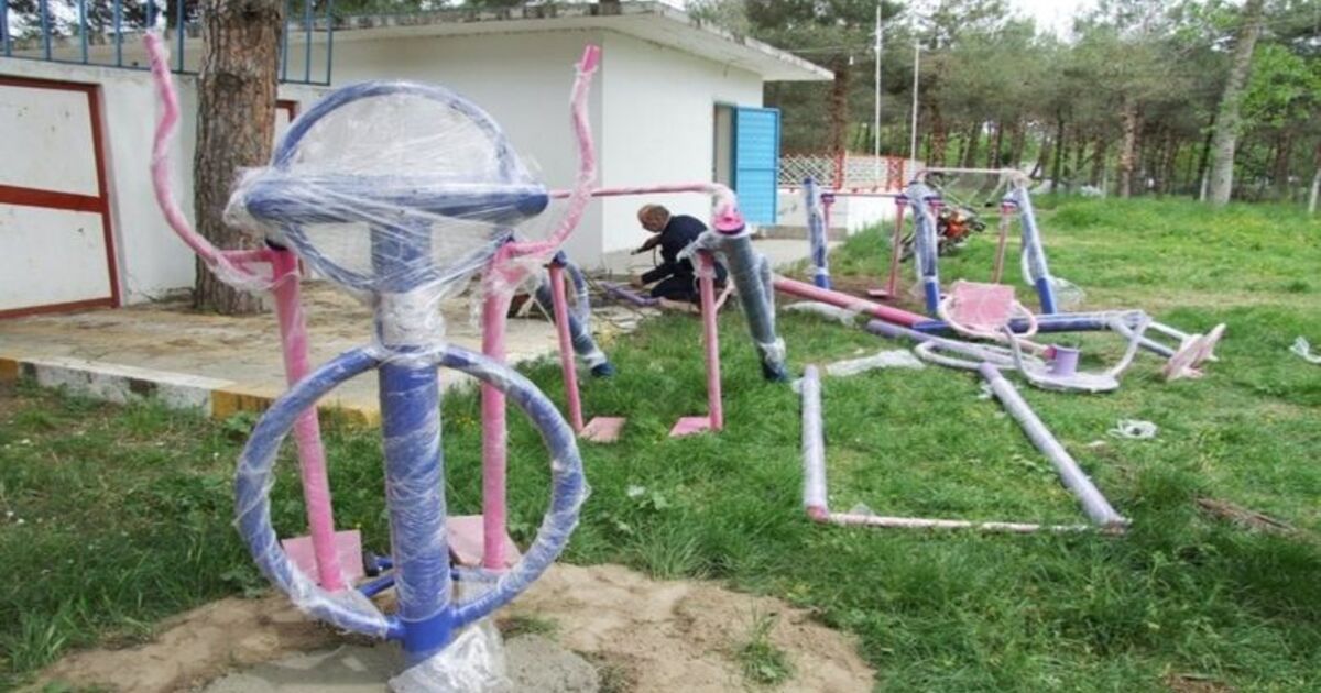 Bafra'ya Açık Hava Fitness Alanı