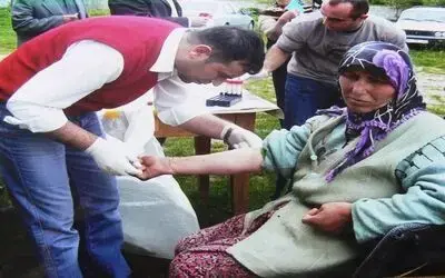 Bafra'nın Köylerinde Sağlık Taraması