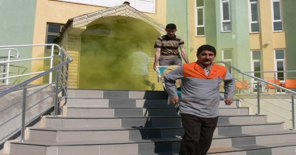 Huzurevinde Yangın Tatbikatı