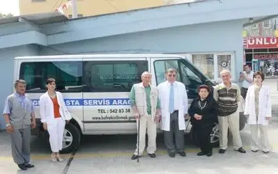 Bafra Kızılırmak Devlet Hastanesi'nden Engellilere Özel Hizmet Aracı