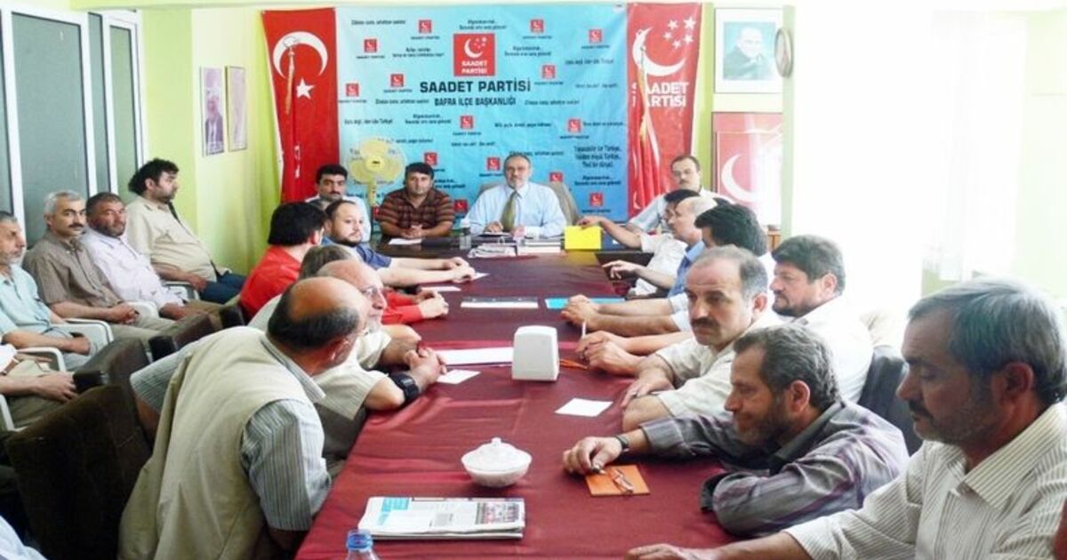 Saadet Partisi Samsun İl Divan Toplantısı