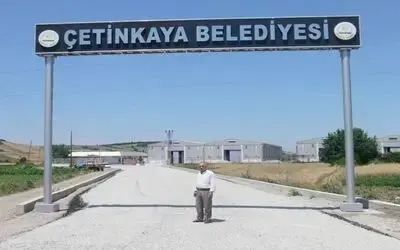 Çetinkaya Asfaltlanıyor