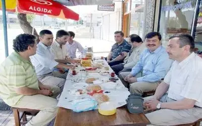 Başkan Neiş'e Esnaf Morali