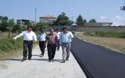 Bafra'da Stabilize Yollar Asfaltlanıyor Fevzi Çakmak Mahallesi'nde Stabilize Yollar Asfaltlanmaya Başladı