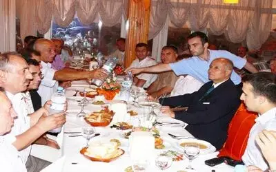 Muhtarlardan Kaymakama ‘hoş Geldin’ İftarı