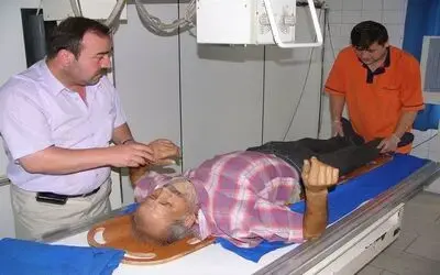 Üzerine Ağaç Dalı Düşen İşçi Ağır Yaralandı