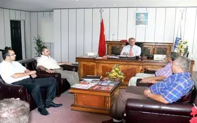 Bbp'den Bafra Müftüsü'ne Ziyaret