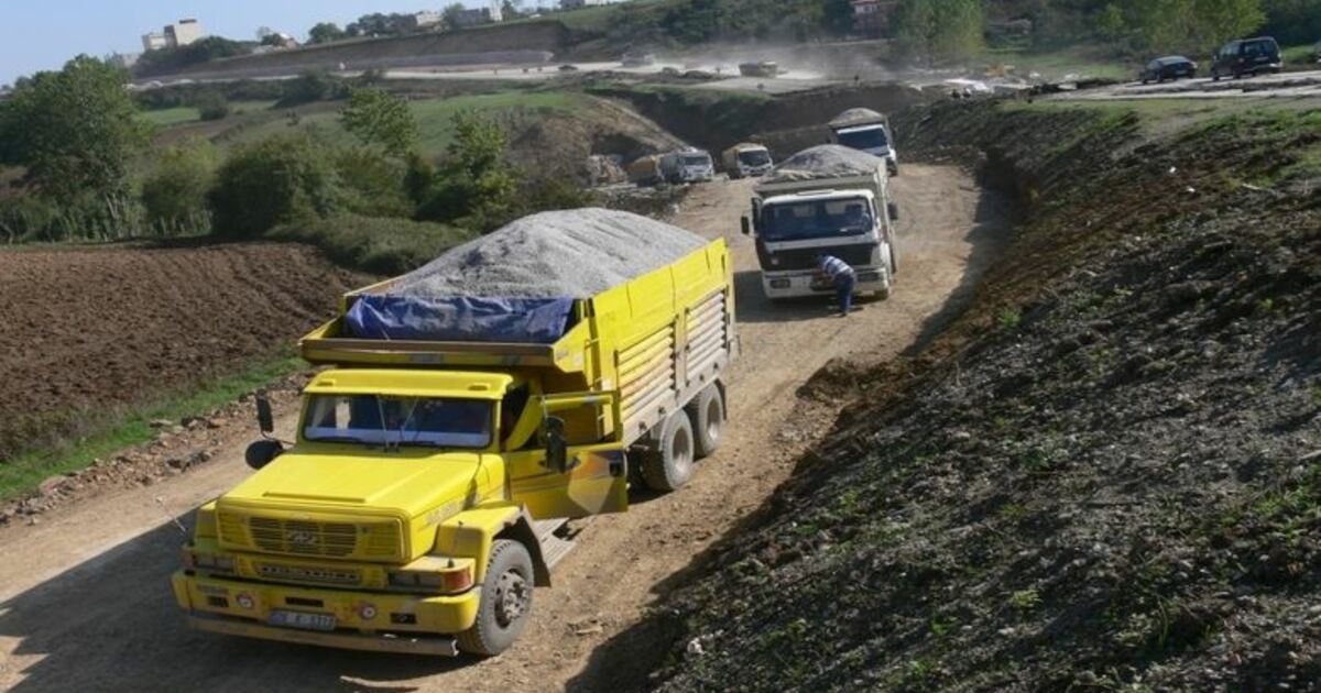 Samsun-bafra Yol Yapım Çalışmaları