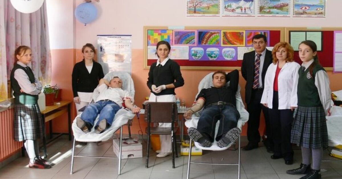 Kolay Beldesinde Kan Bağışı