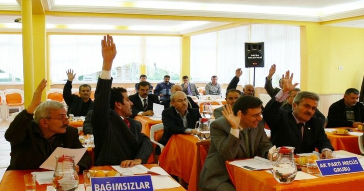 Bafra Belediye Meclis Toplantısı