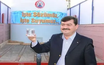 Bafra'da Su Sevinci Bafra Belediye Başkanı Şükrü Neiş, "İşte Sözümüz, İşte Suyumuz"