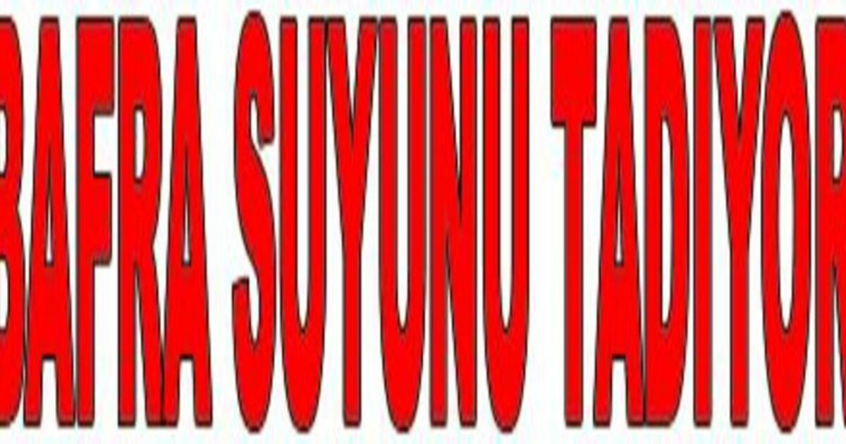 Bafra Suyunu Tadıyor