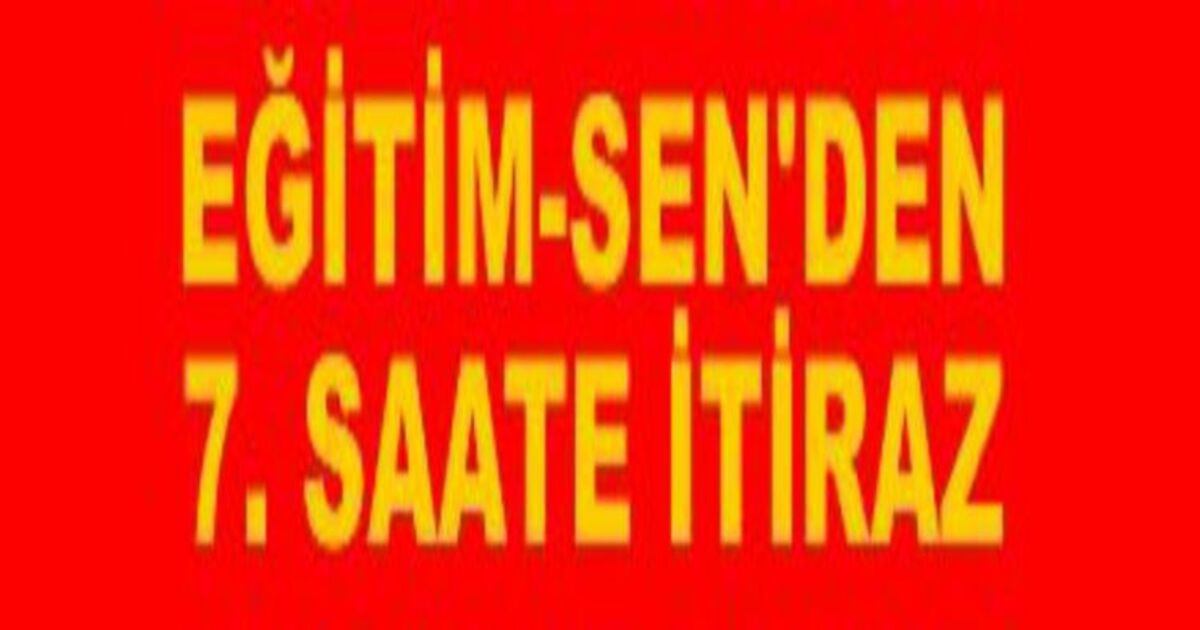 7. Saat Uygulaması Zorunlu Değildir