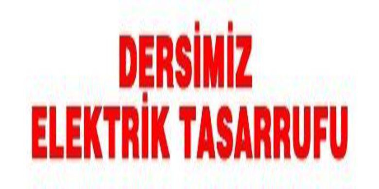 Öğrencilere Enerji Tasarrufu Anlatıldı - 19 Mayıs ilçesine bağlı Dereköy İlköğretim Okulu`nda