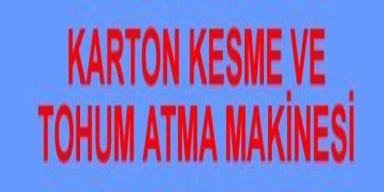 Sebze Paketleme Makinesine Destek - Samsun İl Özel İdare bütçesinden alınan Karton Kesme Makinesi ve Tohum Atma Makinesi, Bafra Sebze Üreticileri Birliği`ne teslim edildi.