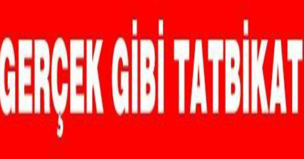 Öğrenci Yurdunda Tatbikat