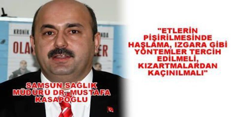 Bayramda Beslenmeye Dikkat - İl Sağlık Müdürü Dr. Mustafa Kasapoğlu, vatandaşlara sağlıklı beslenme konusunda uyarılarda bulundu.