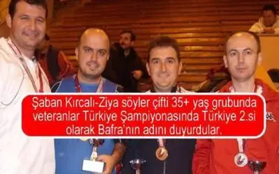 Badmintonda Bafra Başarısı