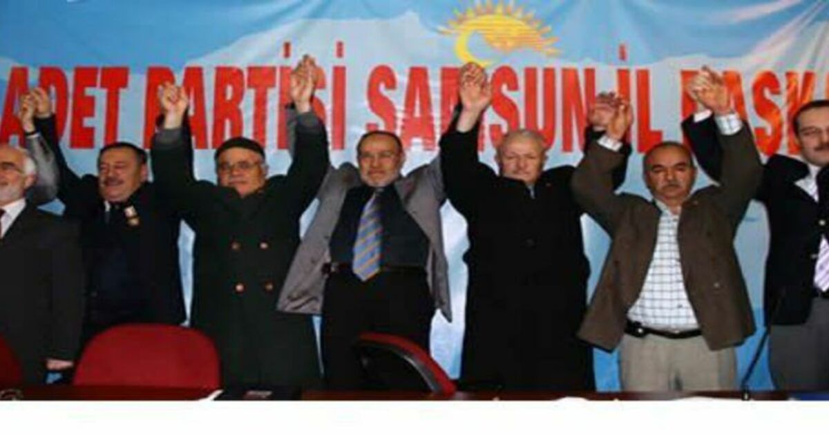Saadet Partisi İlçe Belediye Başkan Adaylarını Açıkladı