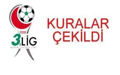 Tff 3. Lig Fikstürü Seçildi
