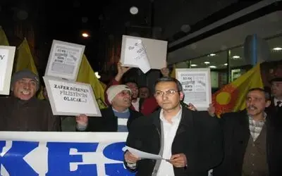 Bafra'da İsrail'i Protesto Eylemi