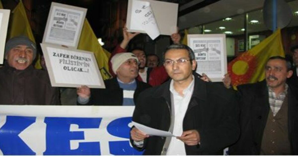 Bafra`da İsrail`e Protesto Eylemi