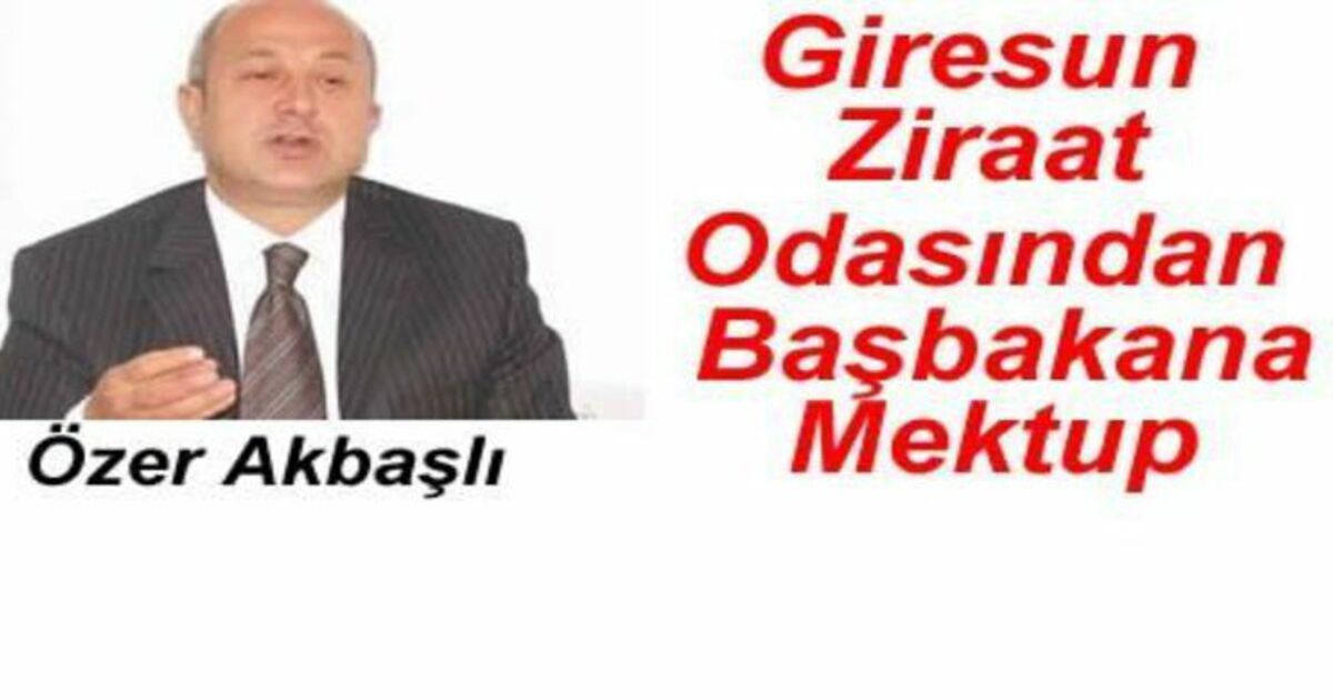 Gzo`dan Başbakana Mektup