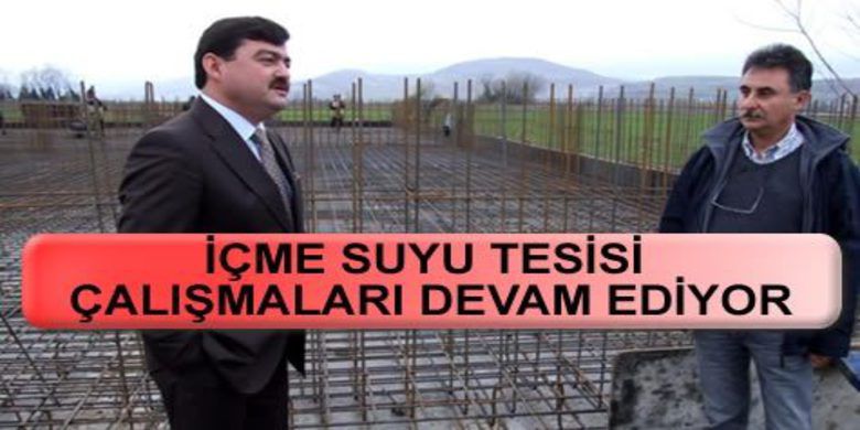 İçme Suyu Tesisi Çalışmaları Devam Ediyor - Bafra Belediyesince başlatılan İleri Teknoloji İçme suyu Tesisleri çalışmaları aralıksız devam ediyor.