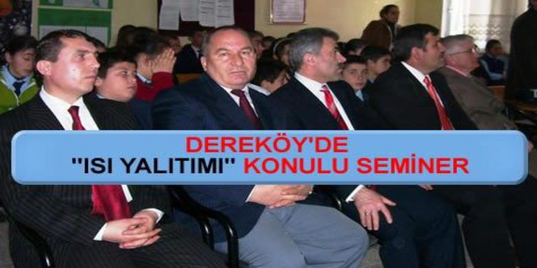 Enerji Tasarrufu İçin Isı Yalıtımı Şart - Samsun Mimarlar Odası`nca (SMMO) Samsun`un 19 Mayıs ilçesi Dereköy Şehit Ümit Semerci İlköğretim Okulu `Enerji Verimliliği Kulübü` öğrencileri ve ilçe Milli Eğitim camiasına, `ısı yalıtımı` konulu seminer verildi.