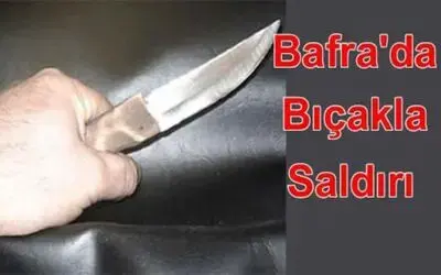 Bıçaklı Saldırı 1 Yaralı