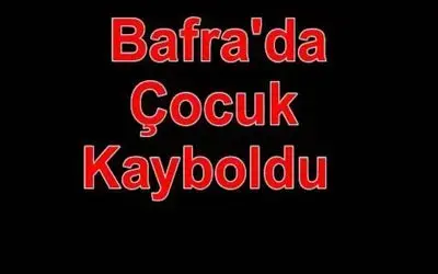 Kayıp Çocuk Bulunamadı