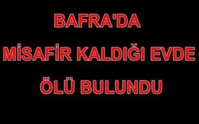 Tuvalette Ölü Bulundu