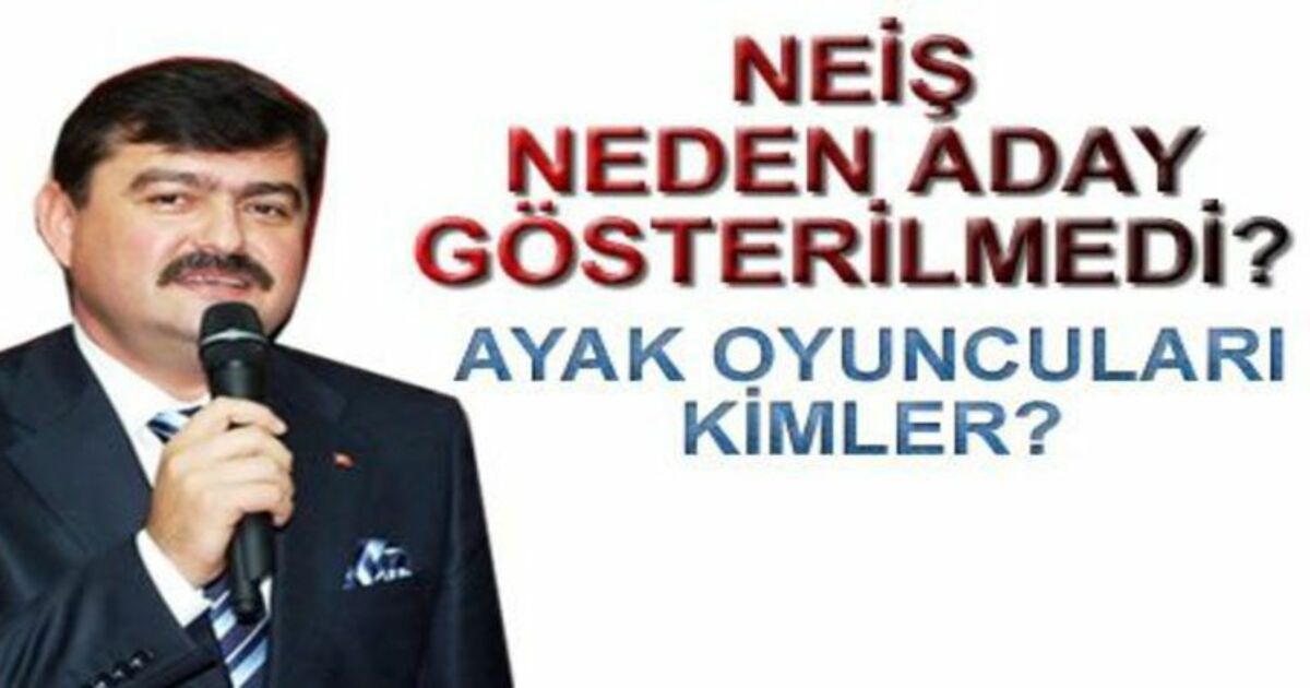 Şükrü Neiş Neden Aday Gösterilmedi`