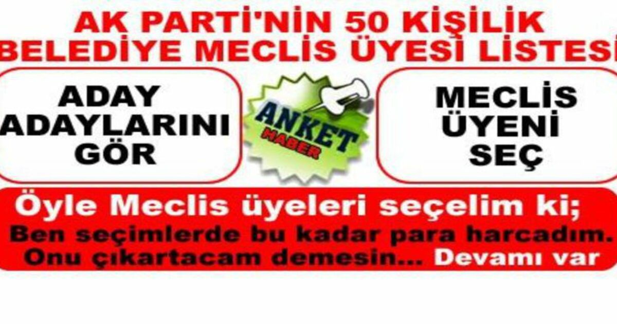 Öyle Bir Meclis Üyesi Seçelim Ki